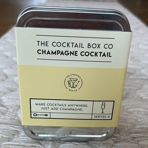 NIB The Cocktail Box Co has Champagne Cocktail Kit